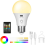 LED Rechargeable Light Bulbs Smart RGB Changing Bulb with Hook 3
