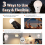 Smart RGB USB LED Bulb - Rechargeable, Dimmable Smart Bulb E27 7