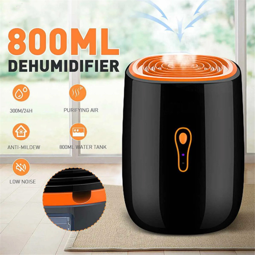 Tragbarer Luftentfeuchter 800 ml mit UK-Stecker 1