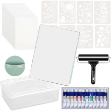 Reusable Gel Printing Plate Kit- 8" X 10" Gel Plate
Reusable Gel Printing Plate Kit