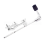 Drum Set Clamp Cymbal Extension Stand Drum Stand Clamp Practice Tool 1