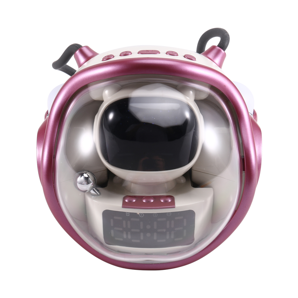 Astronaut Spaceship Wireless Bluetooth Speaker Ai Interactive Pink 4853286983392