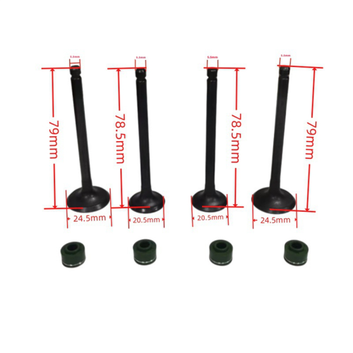 Motorcycle Engine Intake Exhaust Valves Kits for CA250 CMX250 1