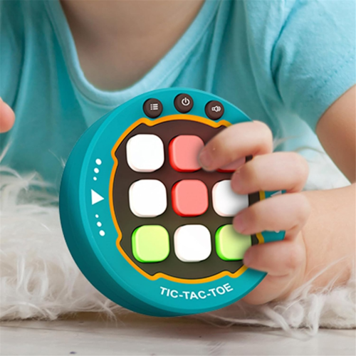 Handheld Game Table Brainteaser 3 in A Row Portable Game 2