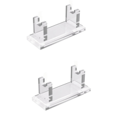 Acrylic Men'S Stand Holder for Viking Blade Clear 2 Pack