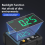 360 Reversible Electronic Digital Level Inclinometer Angle Gauge 3