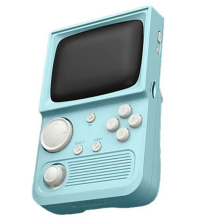 R36T Retro Handheld Game Console 18000+ Games Blue