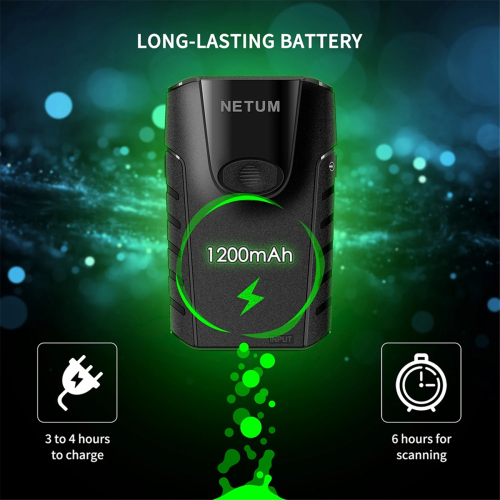Wireless Barcode Scanner E800 Bluetooth 2D 2
