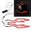 Motorcycle Bike Helmet LED Cold Light Strip 3