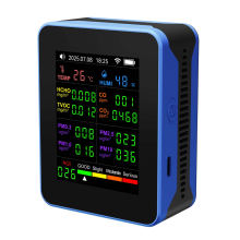 Tuya WiFi 16-in-1 Luftqualitätsmonitor PM2.5 HCHO TVOC CO2 A