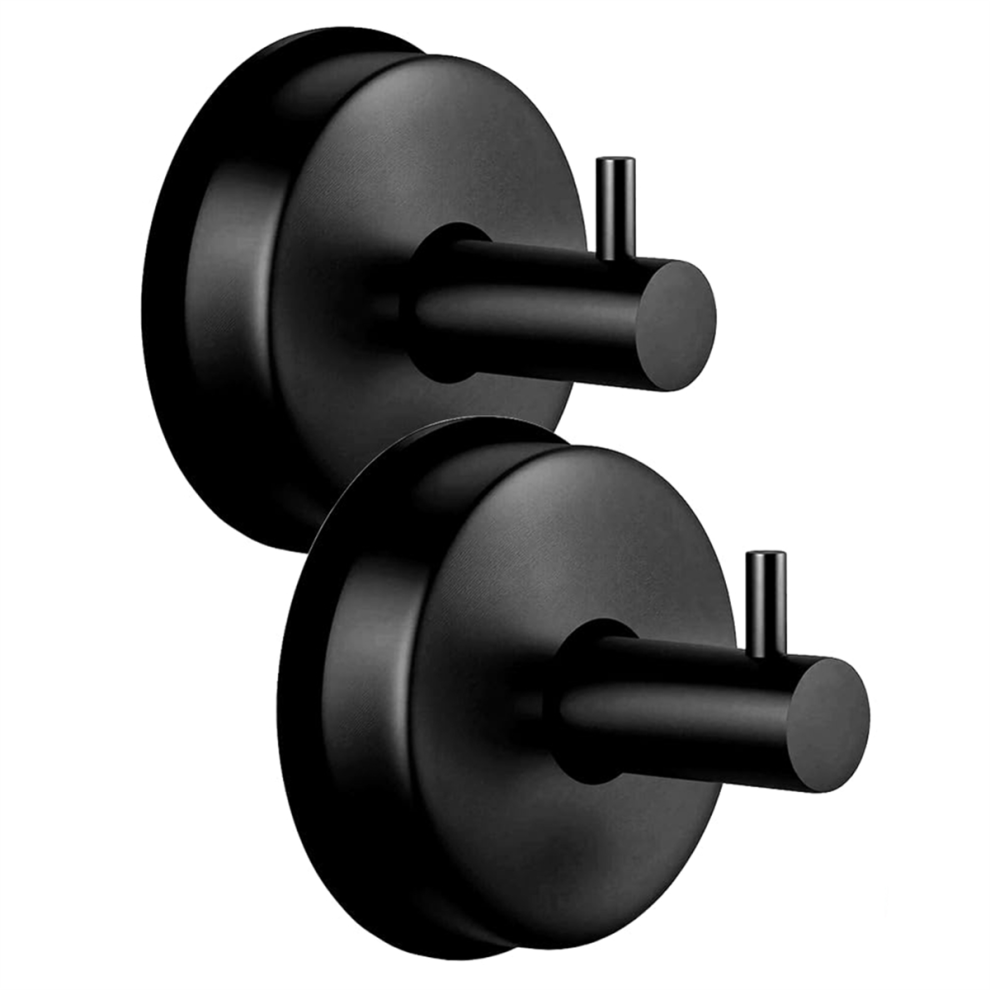 Suction Cup Hooks For Door Wreaths On Glass Shower Black 4853286997405