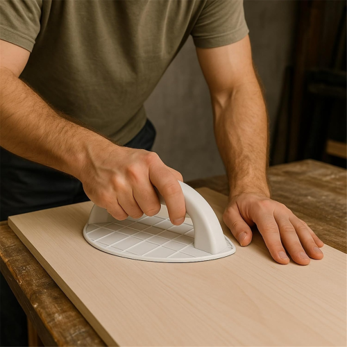 Multi-Functional Half-Round Corner Sandpaper Tool, for Wood Corners 2