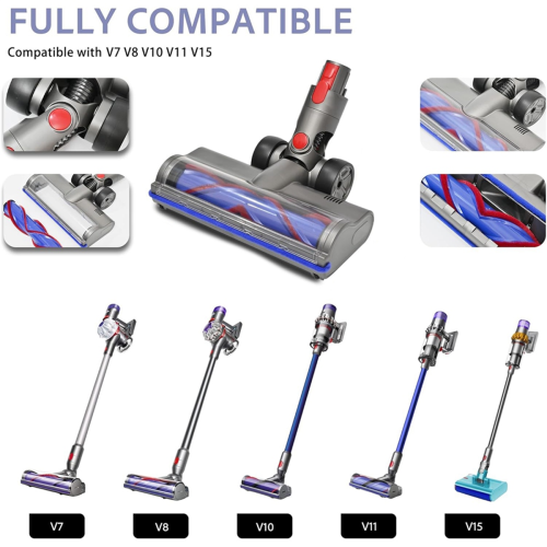 V8 Quick-Release Vacuum Head Replacement 1