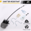 Left Seat Adjustment Switch Repair Kit for for MAN 7