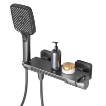 Bathtub Faucet Shower Set Waterfall Household Bathroom A