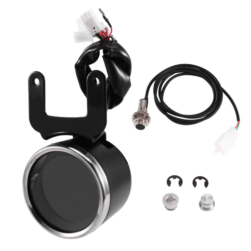 Universal 12V Motorcycle LCD Digital Odometer Speedometer 2