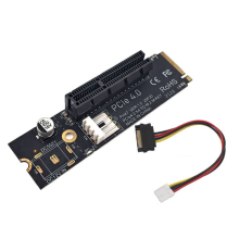 NGFF To PCI-E X4 Slot Convert Adapter
NGFF To PCI-E X4 Slot Adapter Card