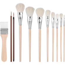 11-teiliges Set Mop-Pinsel für Acrylmalerei