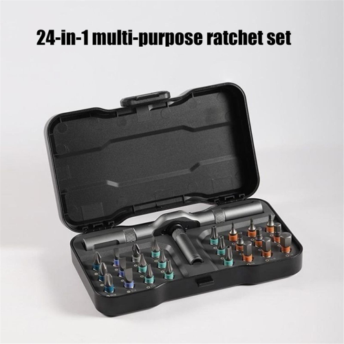 24-in-1 Multifunction Ratchet Screwdriver Set Multi Magnetic Bits 2