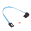 4pcs 90-Degree Right-Angle Bend SATA3.0 Data Cable 5