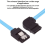 4pcs 90-Degree Right-Angle Bend SATA3.0 Data Cable 2