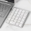 Bluetooth Numeric Keyboard 28Keys Portable Wireless Keyboard 5