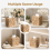 Rattan Tissue Box Cover with Lid, Tissue Box Holder Square 5