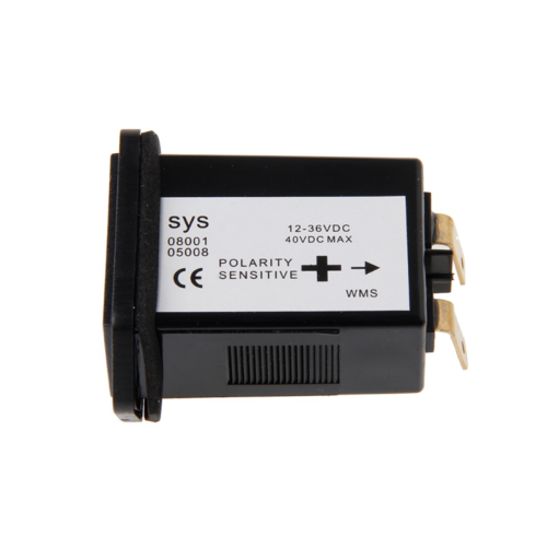 Professional Round Hour Meter for DC 12V-36V Engine Gauge Tester 1