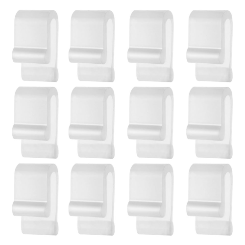 12pcs Dutch Oven Lid Protector Clips Silicone Cookware White