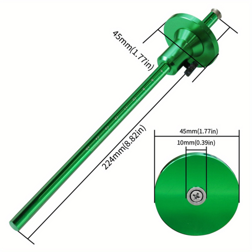 Wheel Marking Gauge Aluminum Alloy Parallel Line Tool 1