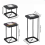 Fold Trash Can - Foldable Indoor/Outdoor 13 Gallon Garbage Bin 7