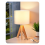 Tripod Table Lamp Cute Bedside Lamp with Lampshade 4