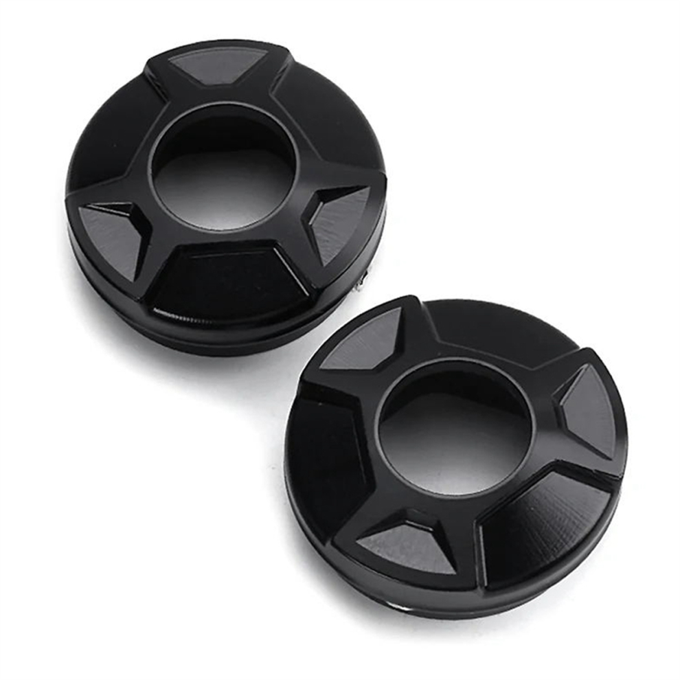 Motorcycle Three-Star Column Trim Cover Accessories For Voge Black 4853286920786