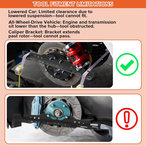 Wheel Alignment Tool with 2 Measuring Tapes 1