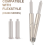 1 Pair Auto-Wrap Hair Curling Barrels for FlexStyle 2