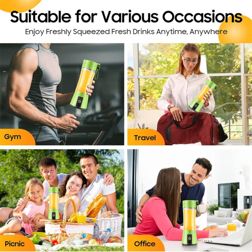 Portable Blender,Mini 6-Blade Mixer for Smoothie,, Juice 2