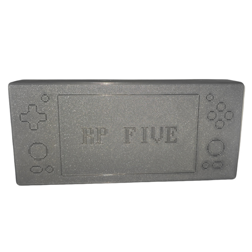 For 5 Handheld Game Console Protective Case Hard Shell Grey/Light 4853286927150