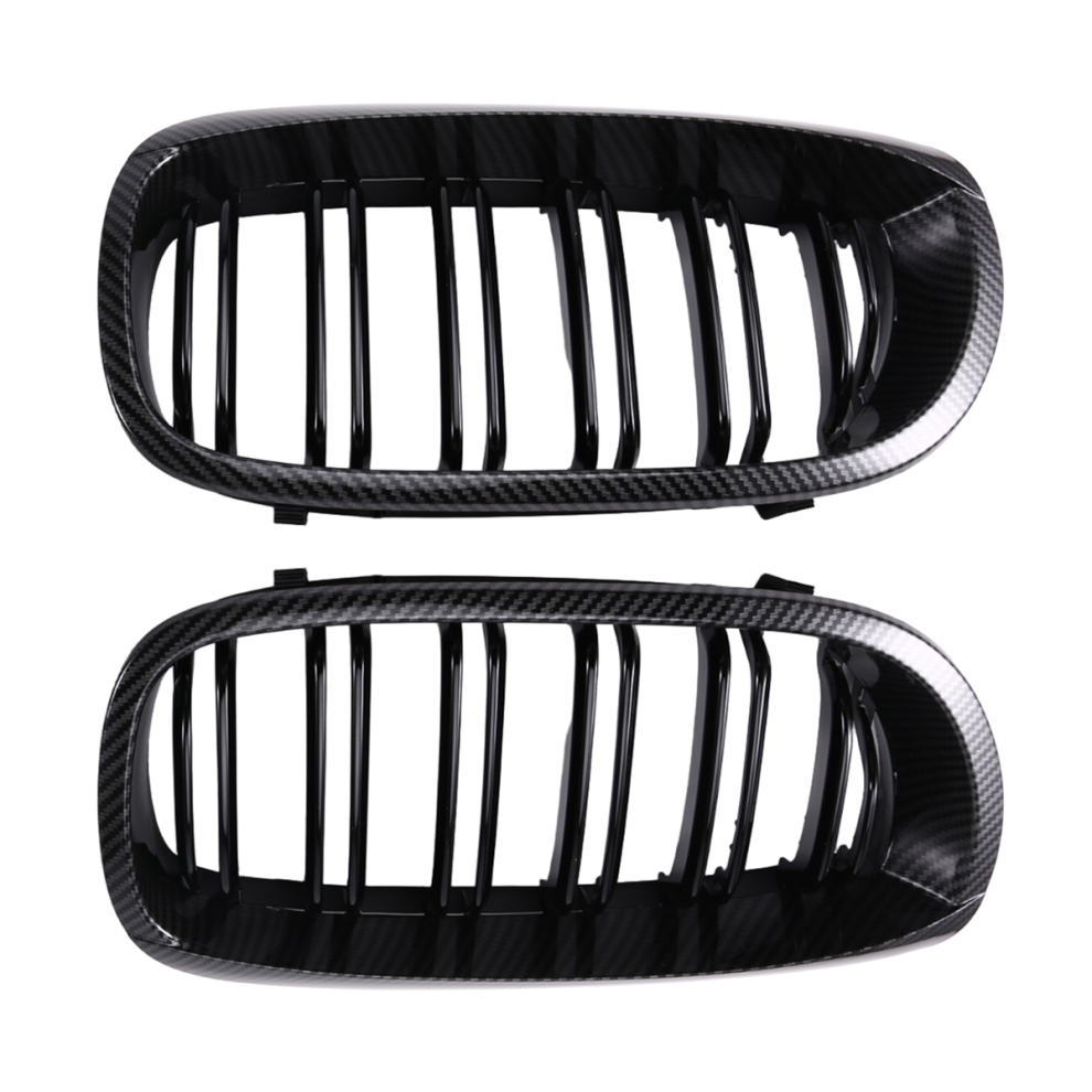 Gloss Car Front Kidney Grille For 5-Series M5 G30 G31 Black 4853286926375