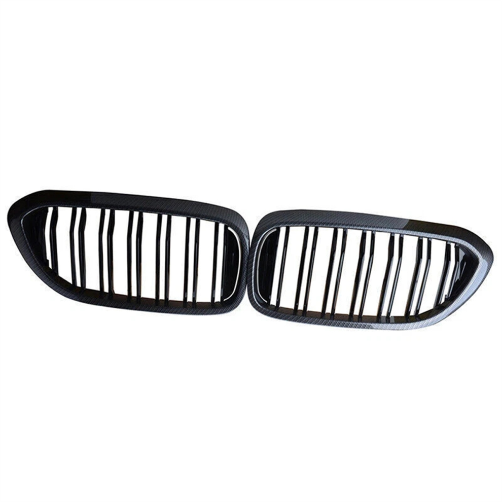 Carbon Fiber Style Car Bumper Kidney Grille For G30 G31 5-Series 4853286926405