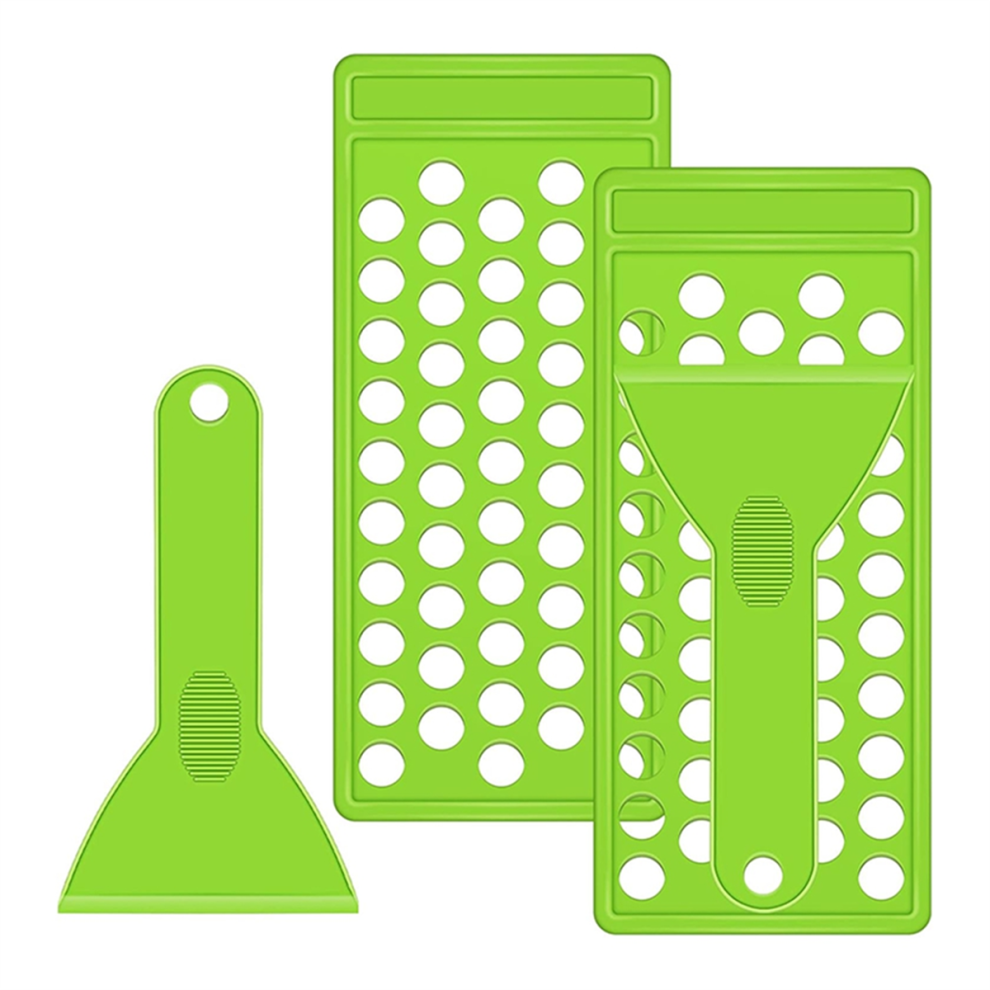 Lip Balm Tray and Spatula Portable Lip Filling Tray and Spatula Set