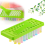 Tragbares Lippenbalsam-Set mit Schale und Spatel 2