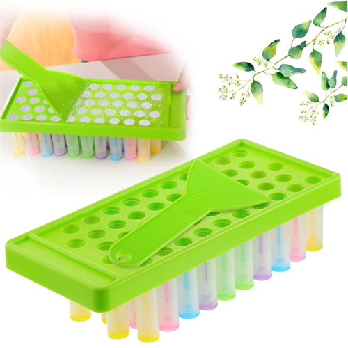 Tragbares Lippenbalsam-Set mit Schale und Spatel 1