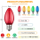 25PCS LED Bulbs Shatterproof for Holiday Garden 5