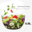 Dehydrator Lettuce Spinner Fruit Washer Bowl with Strainer 7