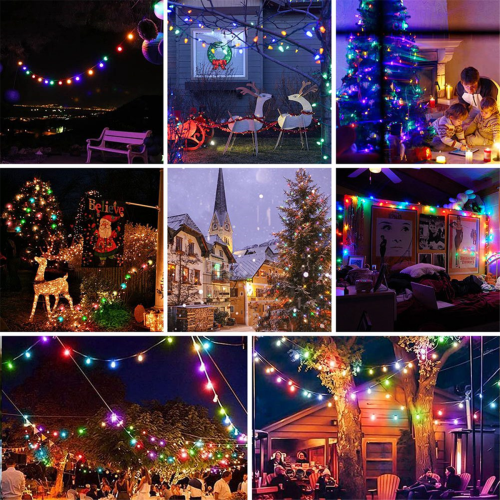 25PCS LED Bulbs Shatterproof for Holiday Garden 2