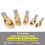 5PCS Convex Bottom Copper Planes Curved Bottom HSS Plane Cutter 4