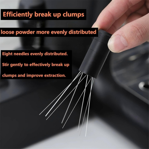 Coffee Stirrer Needle with Base Magnetic Adjustable Needle Stirrer 2