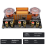 2 Way 800W Speaker Frequency Divider with Tweeter Fuse Protection 6