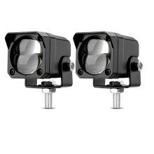 Motorcycle LED Dual Color Spotlight for Dirt Bike Scooter Offroad