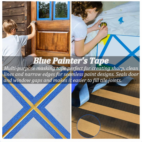 Machine for Painter Masking Tape Dispenser with Tool Blue 2